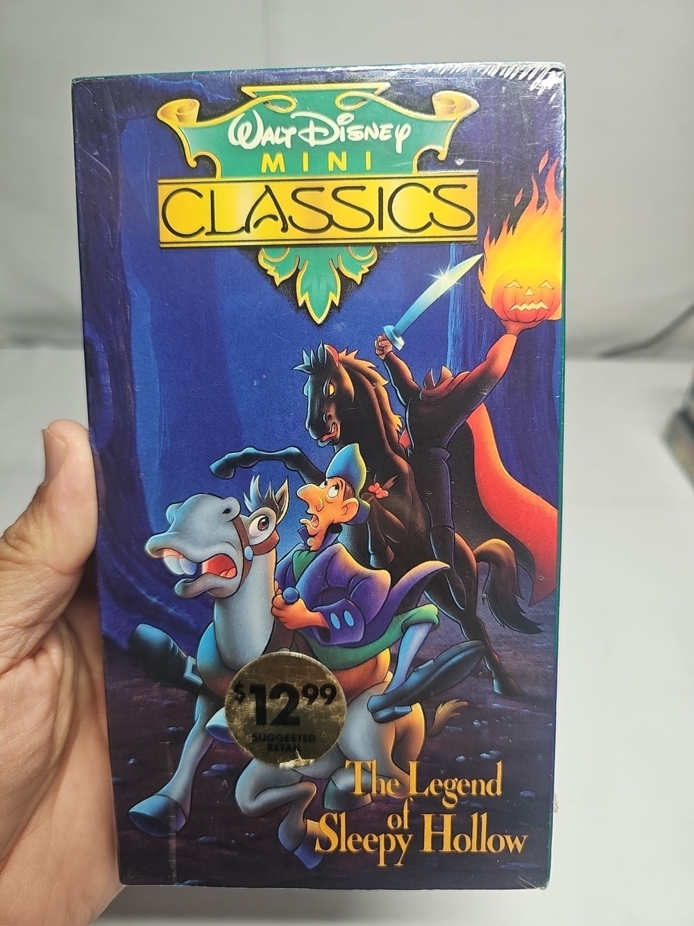 VTG VHS Disney Mini Classics The Legend of Sleepy Hollow New Sealed